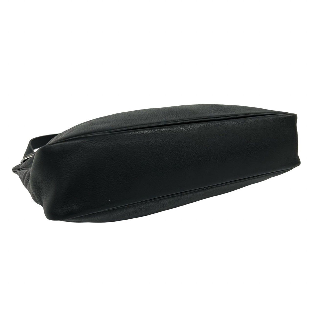 Hermes Masai Cut Taurillon Clemence Leather Shoulder Bag Black — view 7