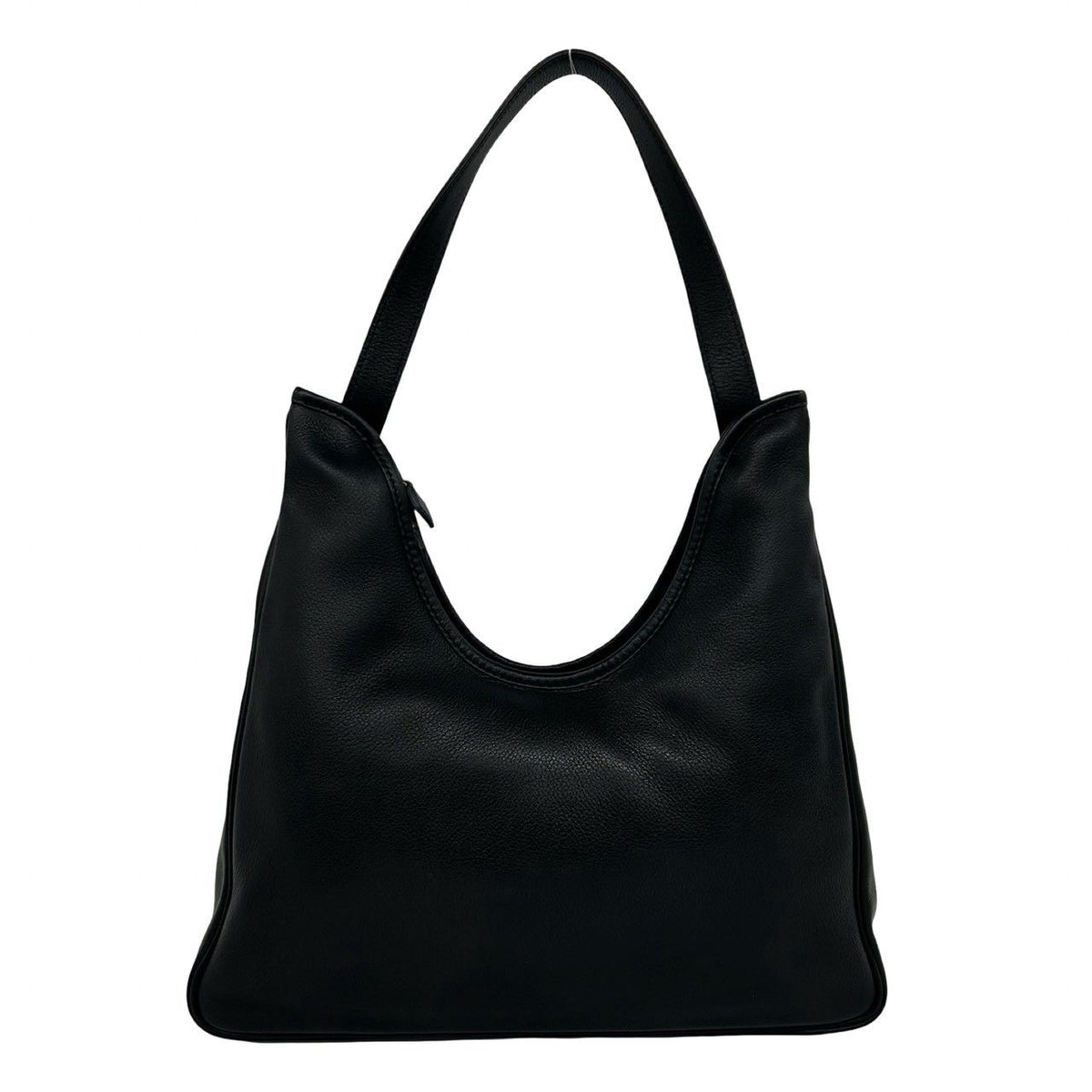 Hermes Masai Cut Taurillon Clemence Leather Shoulder Bag Black — view 3