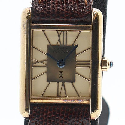 Cartier Must Tank White Dial Watch