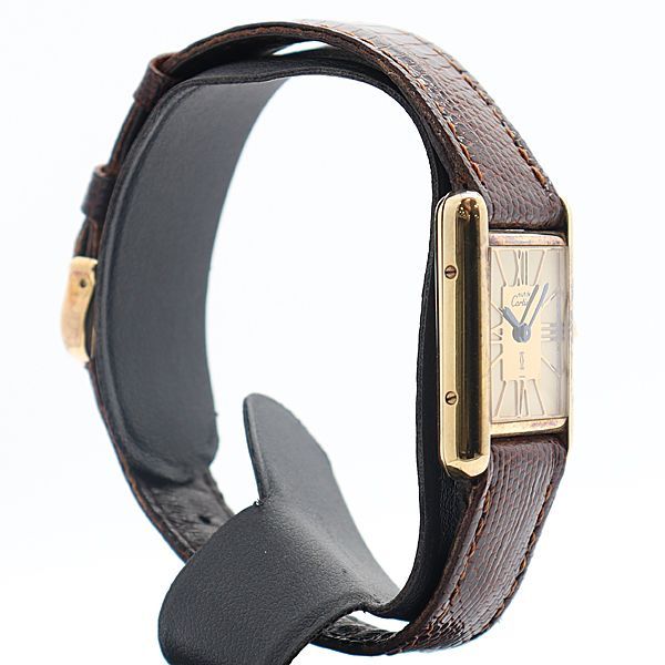 Cartier Must Tank White Dial Watch — view 2