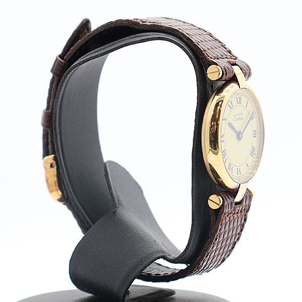 Cartier Must Vendome 18 Ivory Dial Watch — view 2