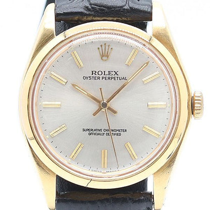 Rolex Oyster Perpetual Automatic Silver Dial Watch