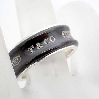 Tiffany & Co 925 Black Titanium 1837 Ring — view 5