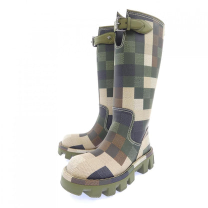 Louis Vuitton Damoflage LV Checkered Line Long Boots — view 3
