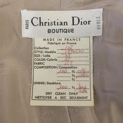 Dior Vintage Suit Brown — view 3