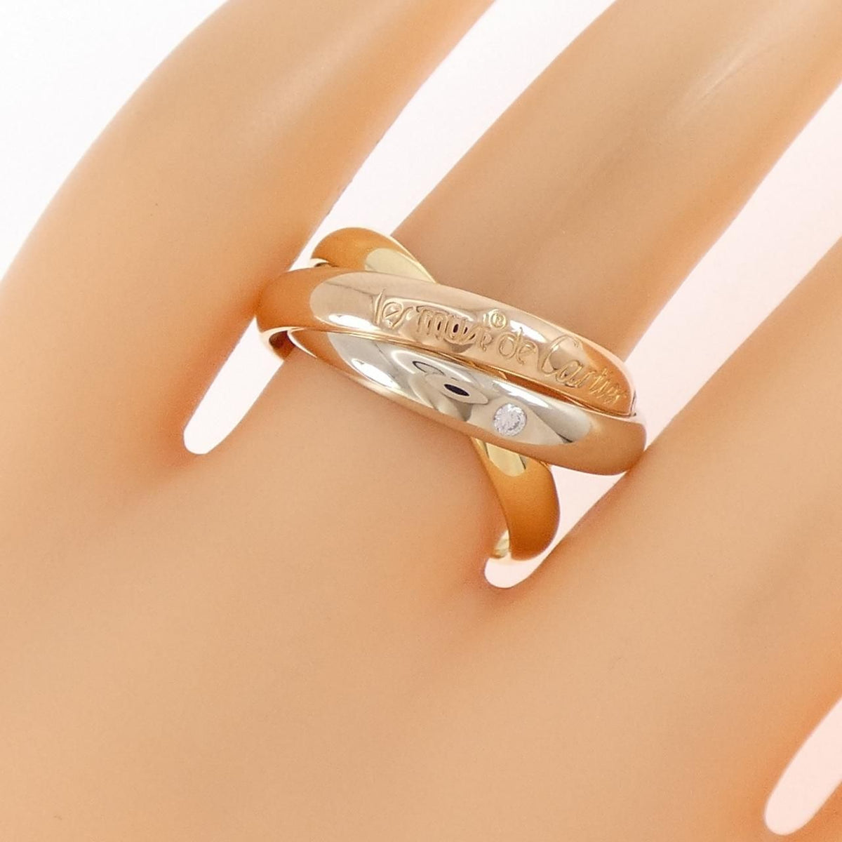 Cartier Vintage Trinity 150 Anniversary Limited Edition Ring — view 4