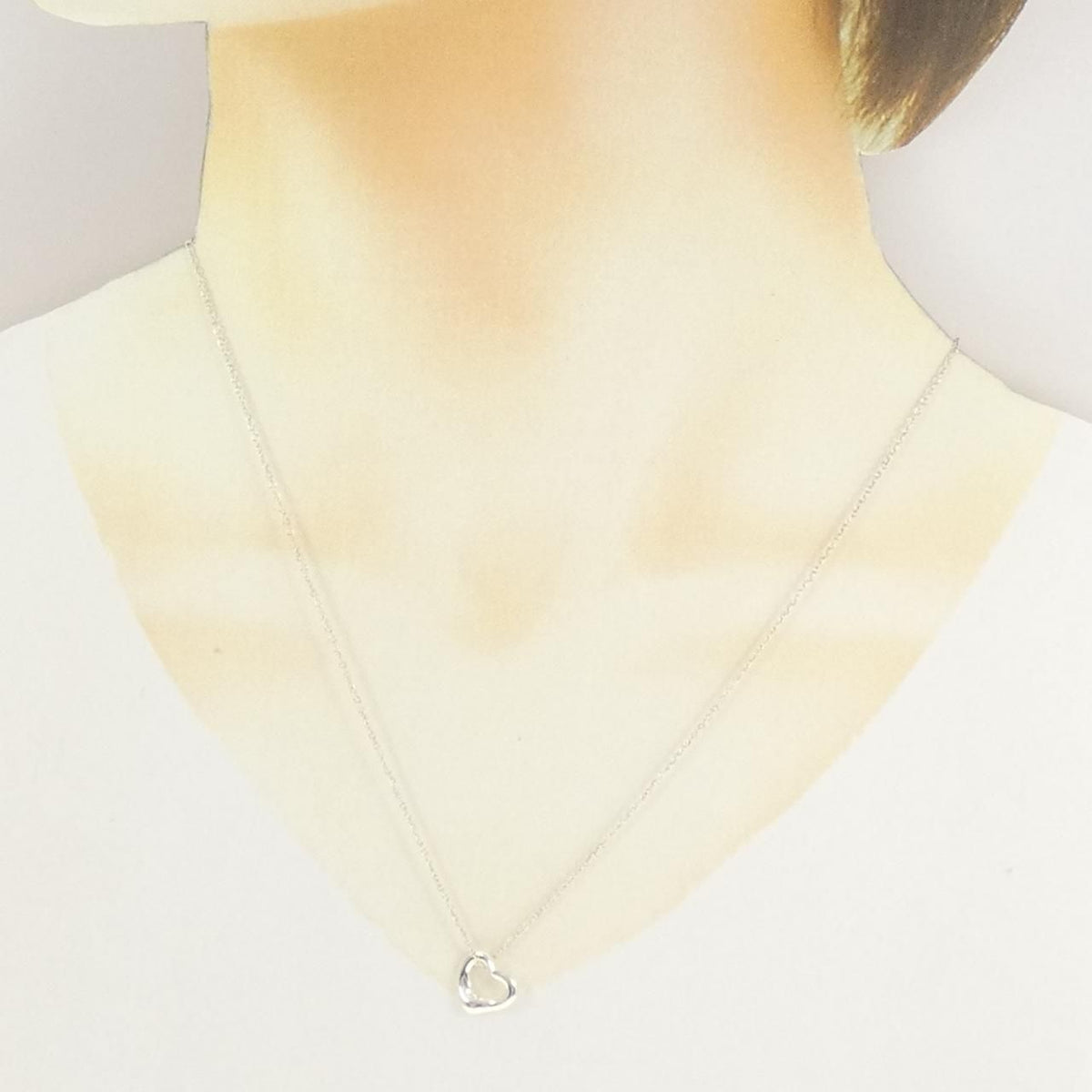 Tiffany & Co Open Heart Necklace — view 6
