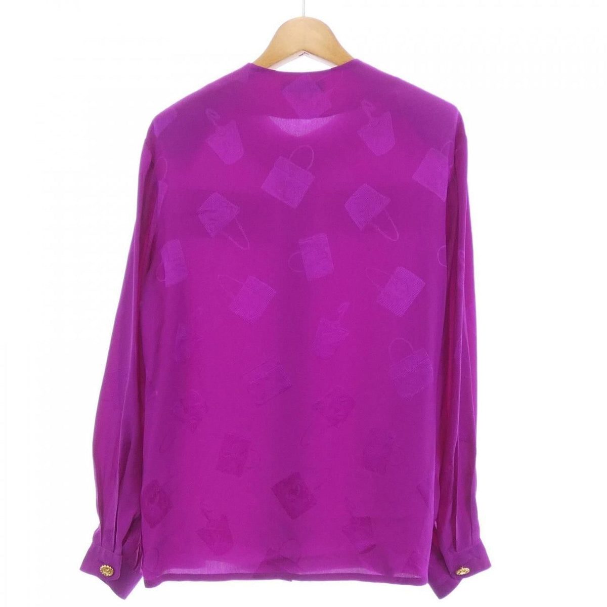 Celine Vintage Shirt Purple — view 2