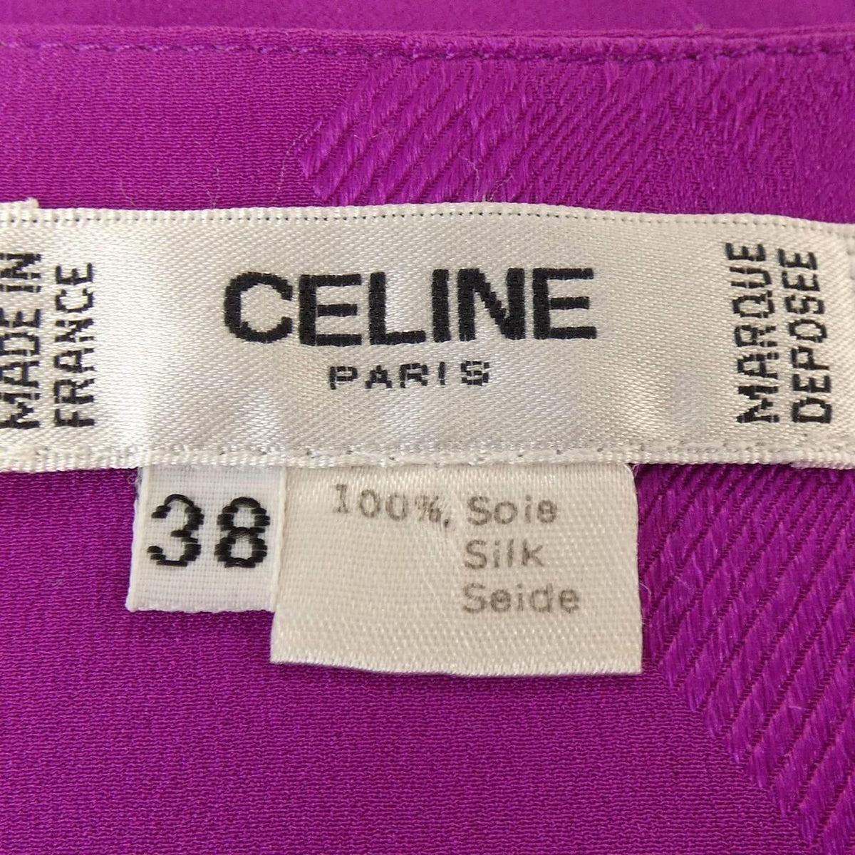 Celine Vintage Shirt Purple — view 3