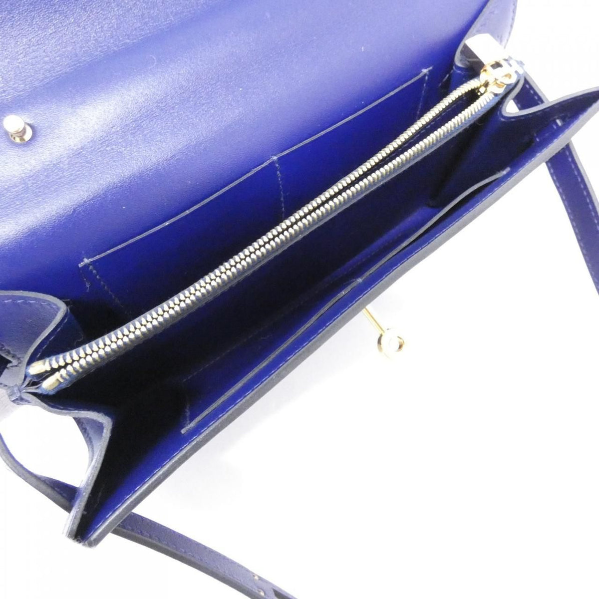 Hermes Kelly Classic to Go Wallet on Chain Shoulder Bag — view 5