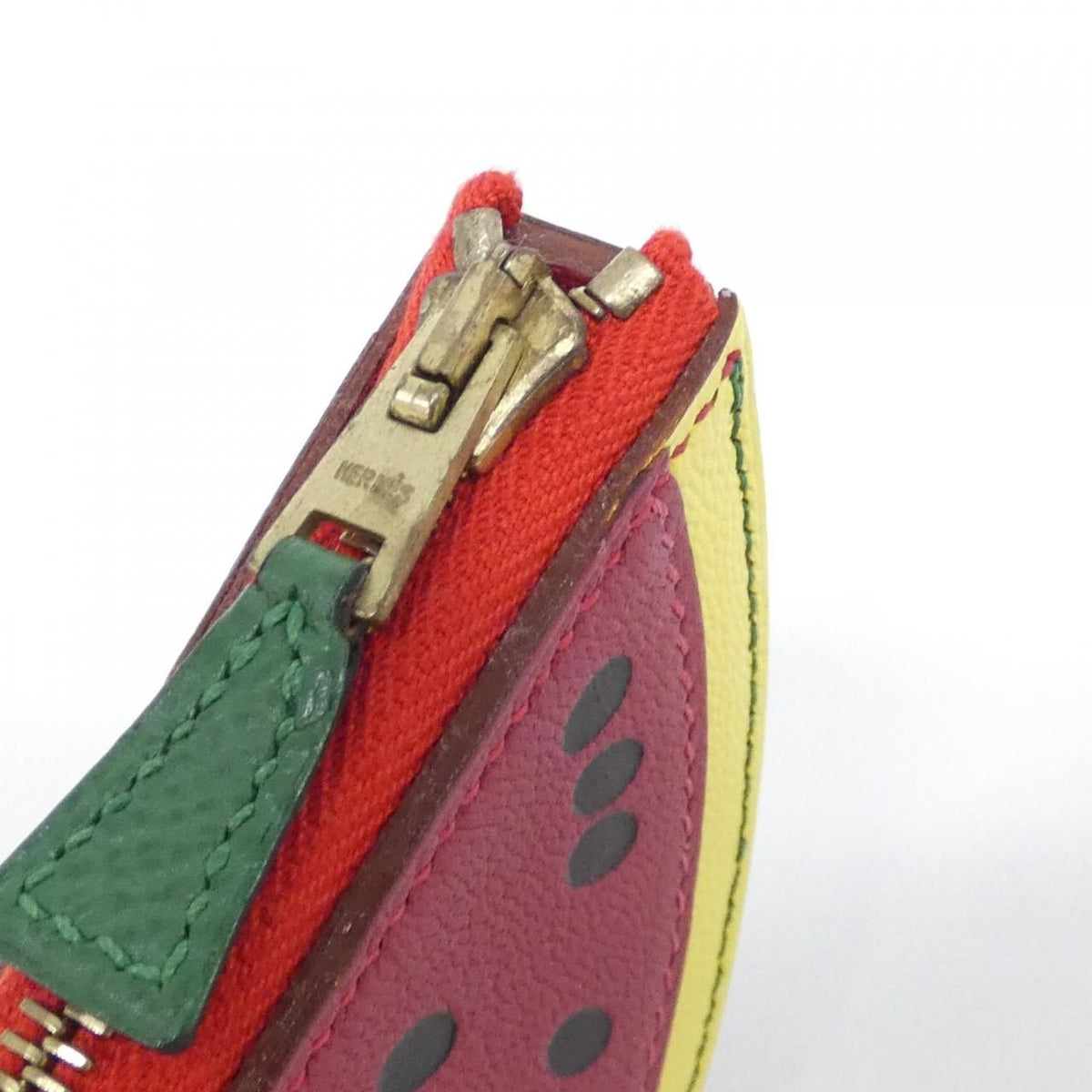 Hermes Vintage Water Melon Coin Purse — view 6