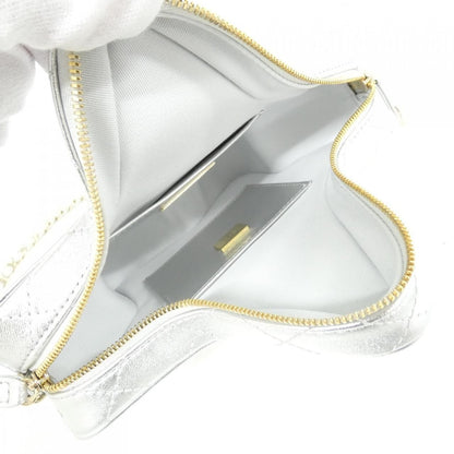 Chanel Shoulder Bag Silver — view 6