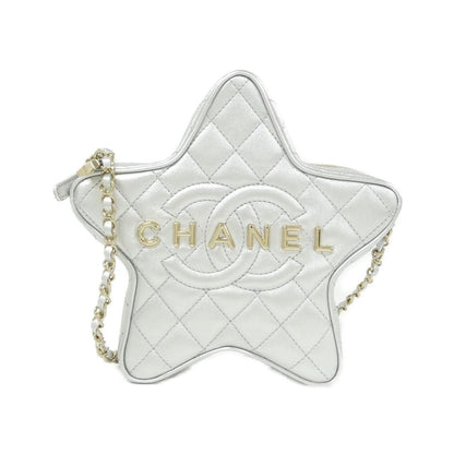 Chanel Shoulder Bag Silver