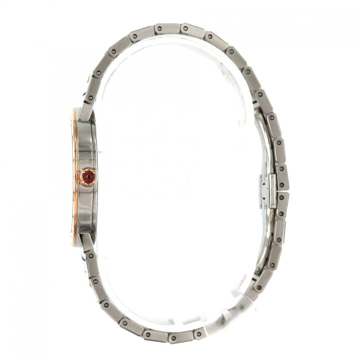 Bvlgari PG Quartz Stainless Steel Pink Gold Watch — view 3