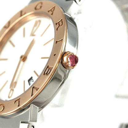 Bvlgari PG Quartz Stainless Steel Pink Gold Watch — view 4