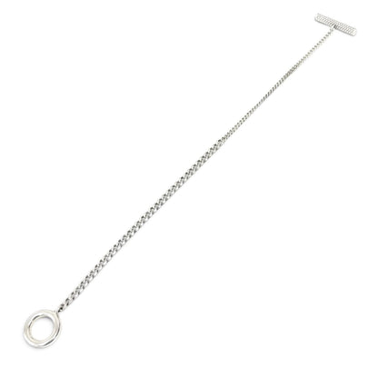 Bottega Veneta Chain Bracelet Silver — view 3