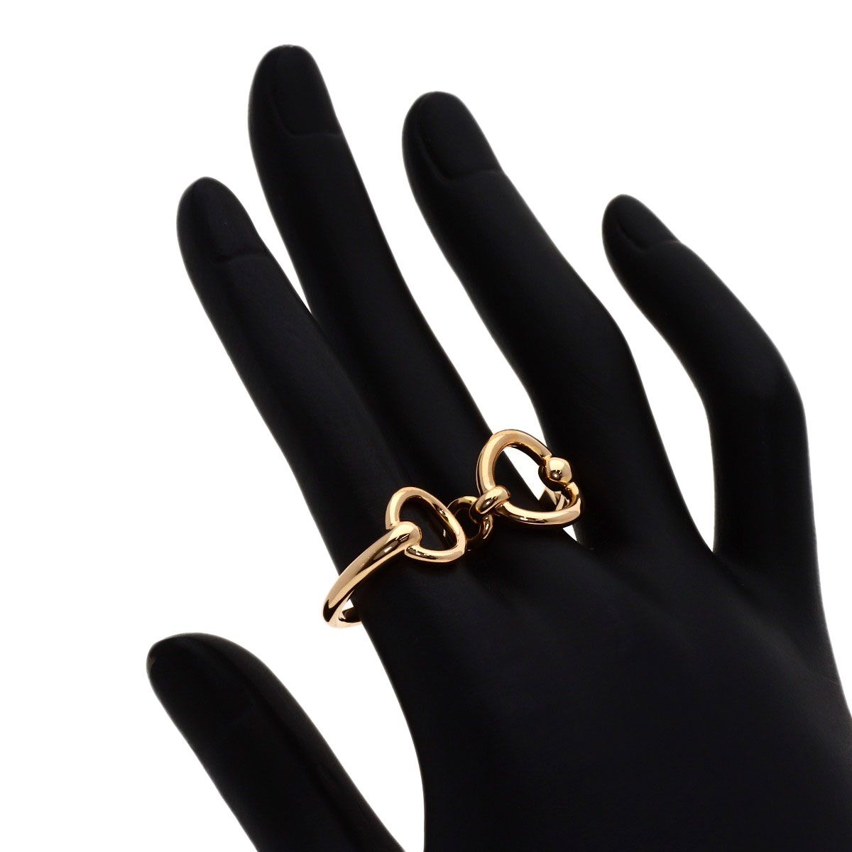 Hermes Filledor Double 53 Ring 18k Pink Gold — view 7