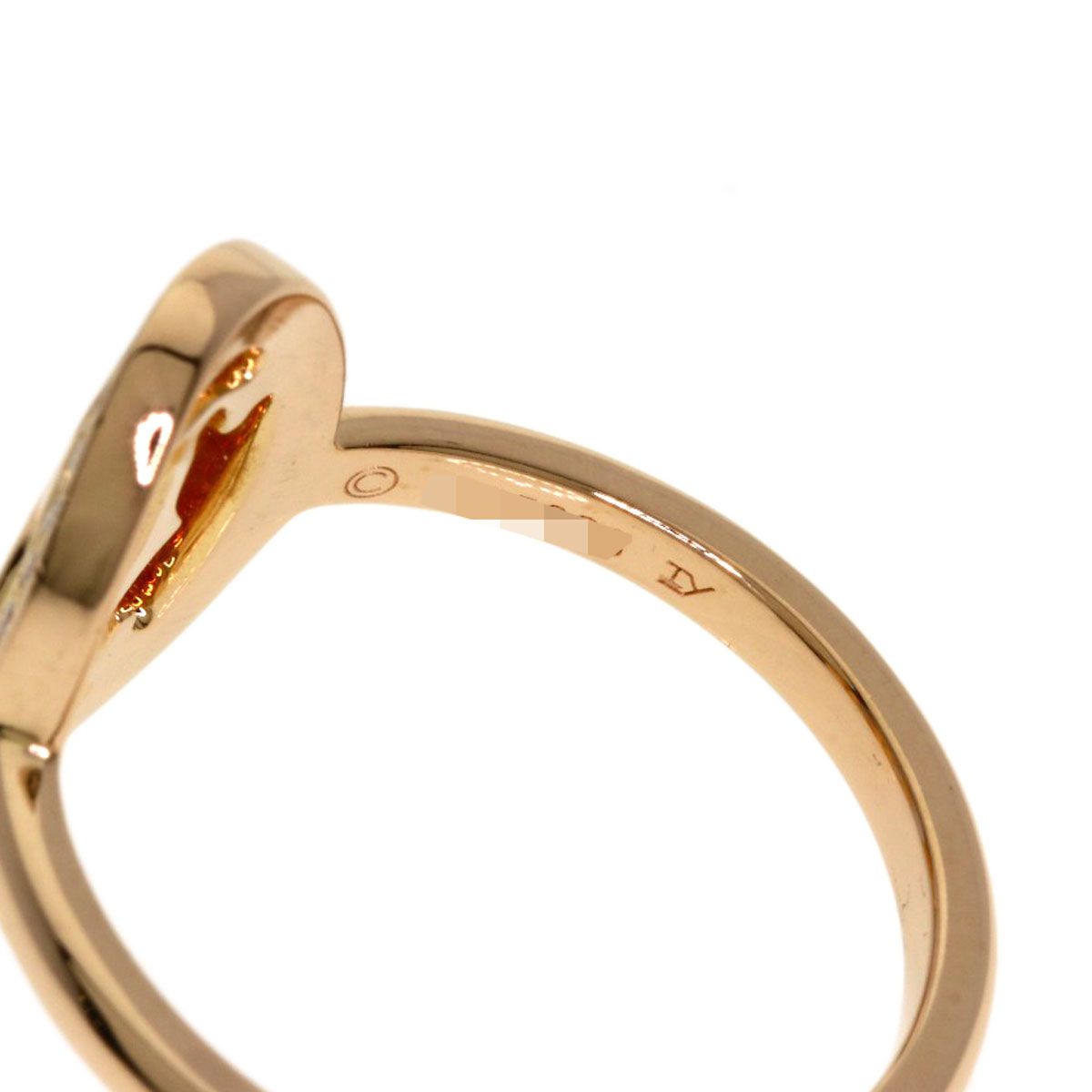 Cartier Logo Double C 51 Ring 18k Pink Gold — view 6