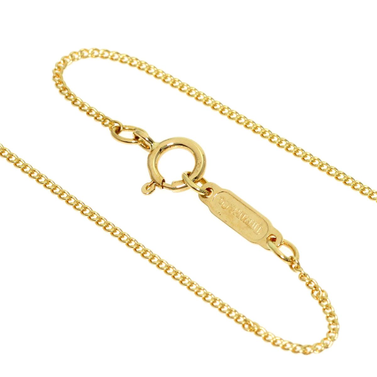 Tiffany & Co Leaf Necklace 18k Yellow Gold — view 3