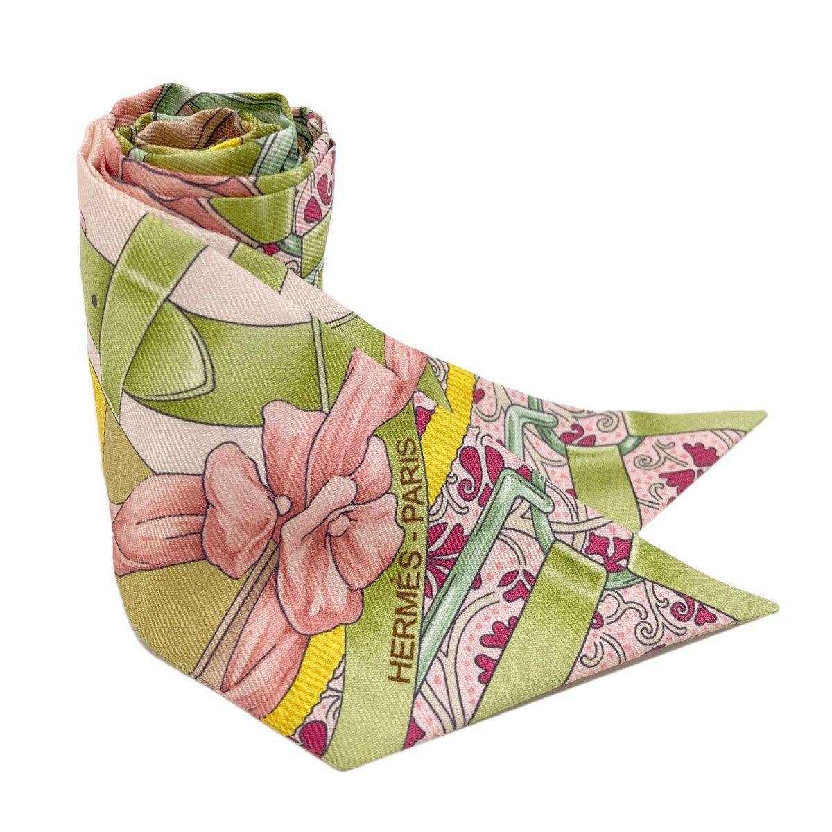 Hermes Twilly Scarf Silk