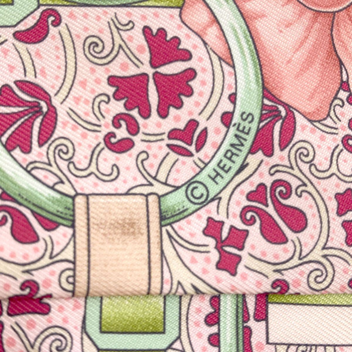 Hermes Twilly Scarf Silk — view 4