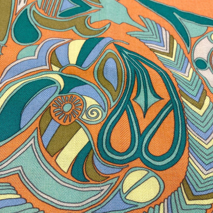 Hermes Carre 90 Folklore Scarf Silk — view 8