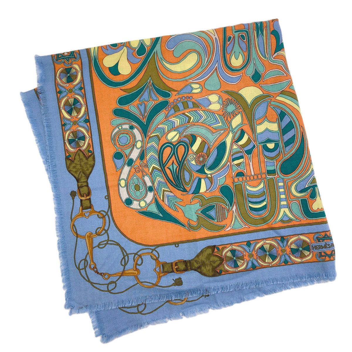Hermes Carre 90 Folklore Scarf Silk — view 2