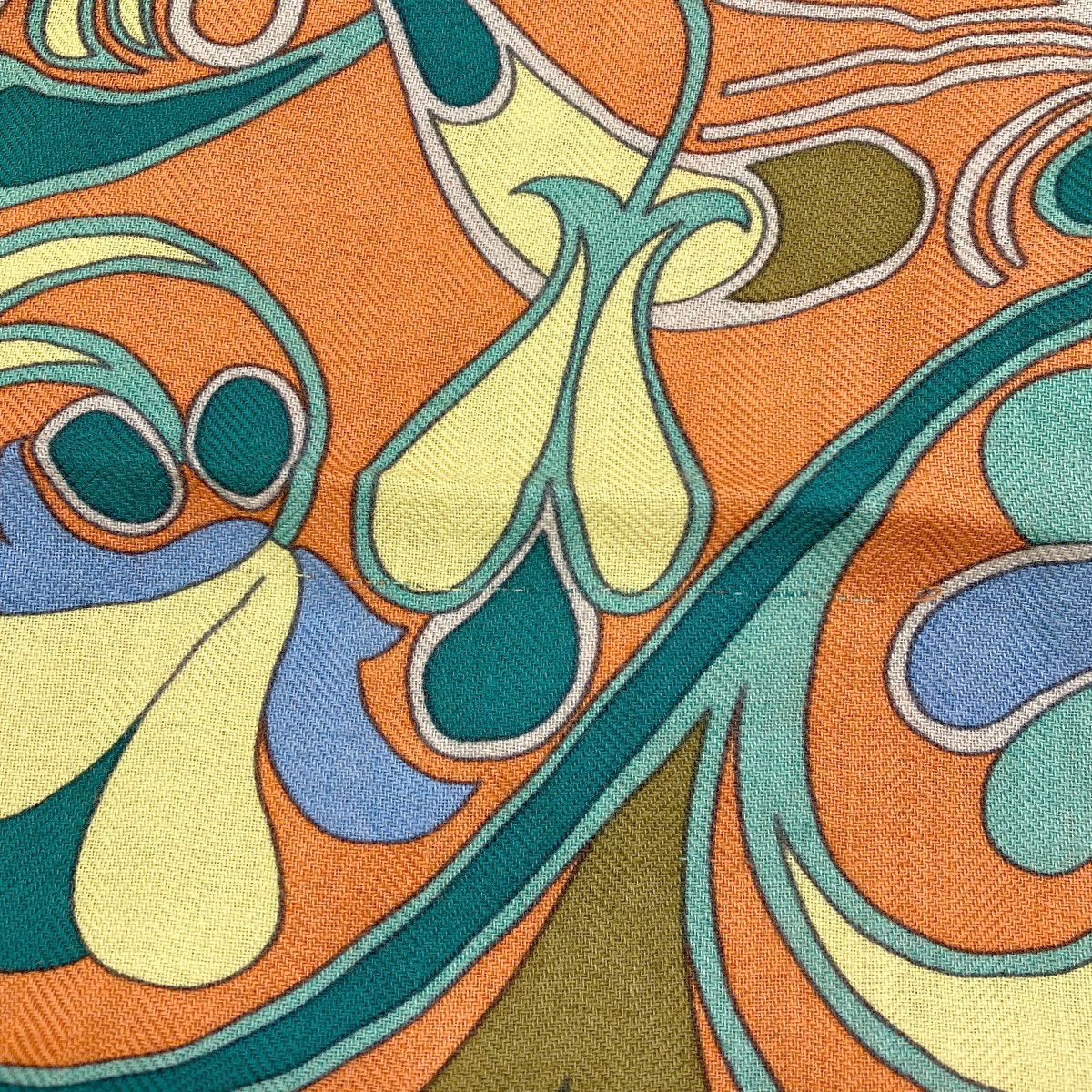 Hermes Carre 90 Folklore Scarf Silk — view 7