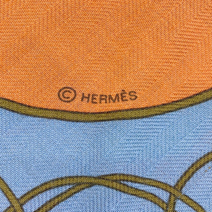Hermes Carre 90 Folklore Scarf Silk — view 5