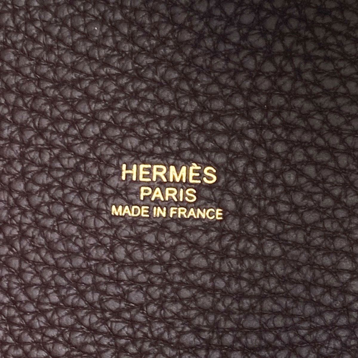 Hermes Picotin Lock PM Gold Handbag Taurillon — view 6