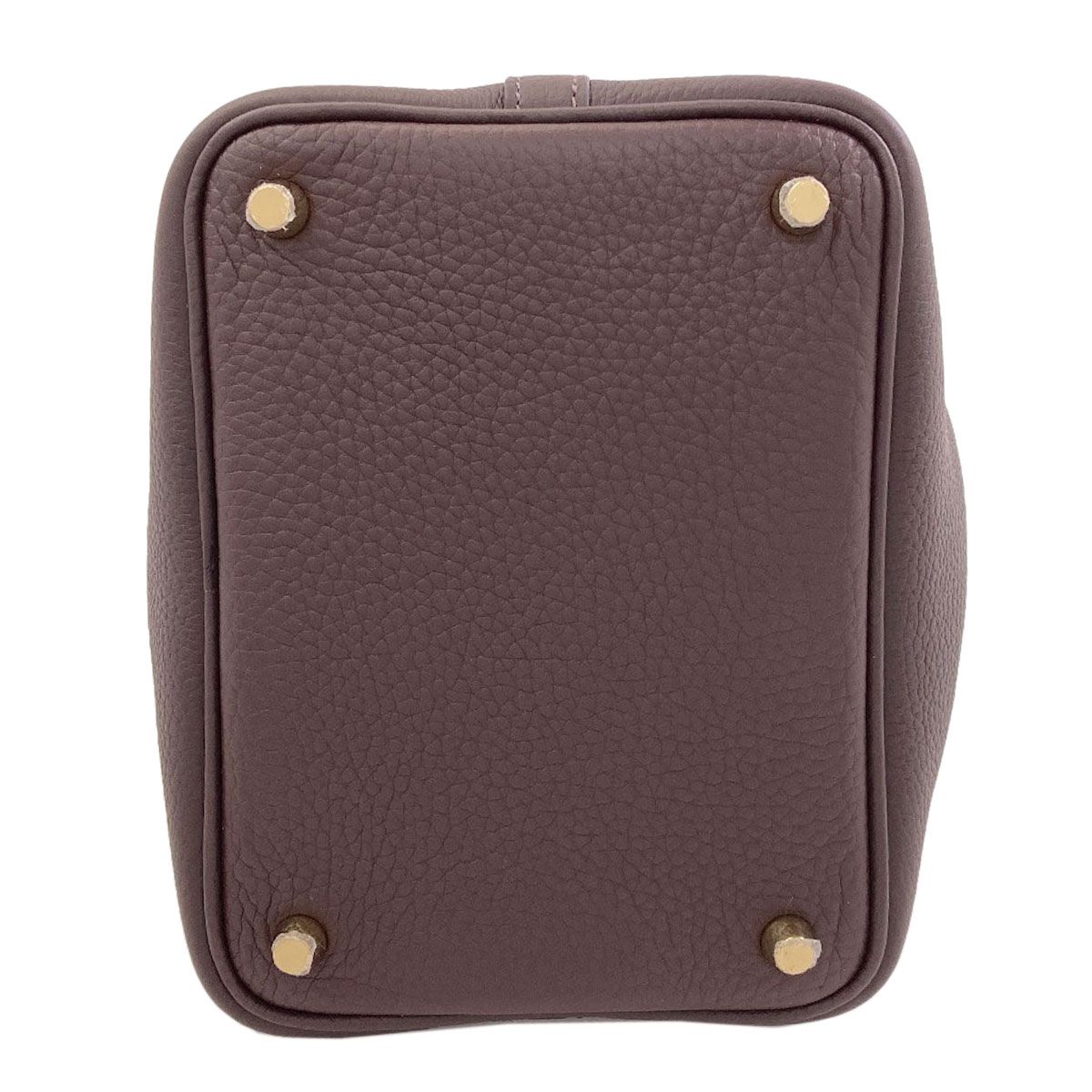 Hermes Picotin Lock PM Gold Handbag Taurillon — view 4