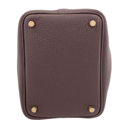 Hermes Picotin Lock PM Gold Handbag Taurillon — view 4