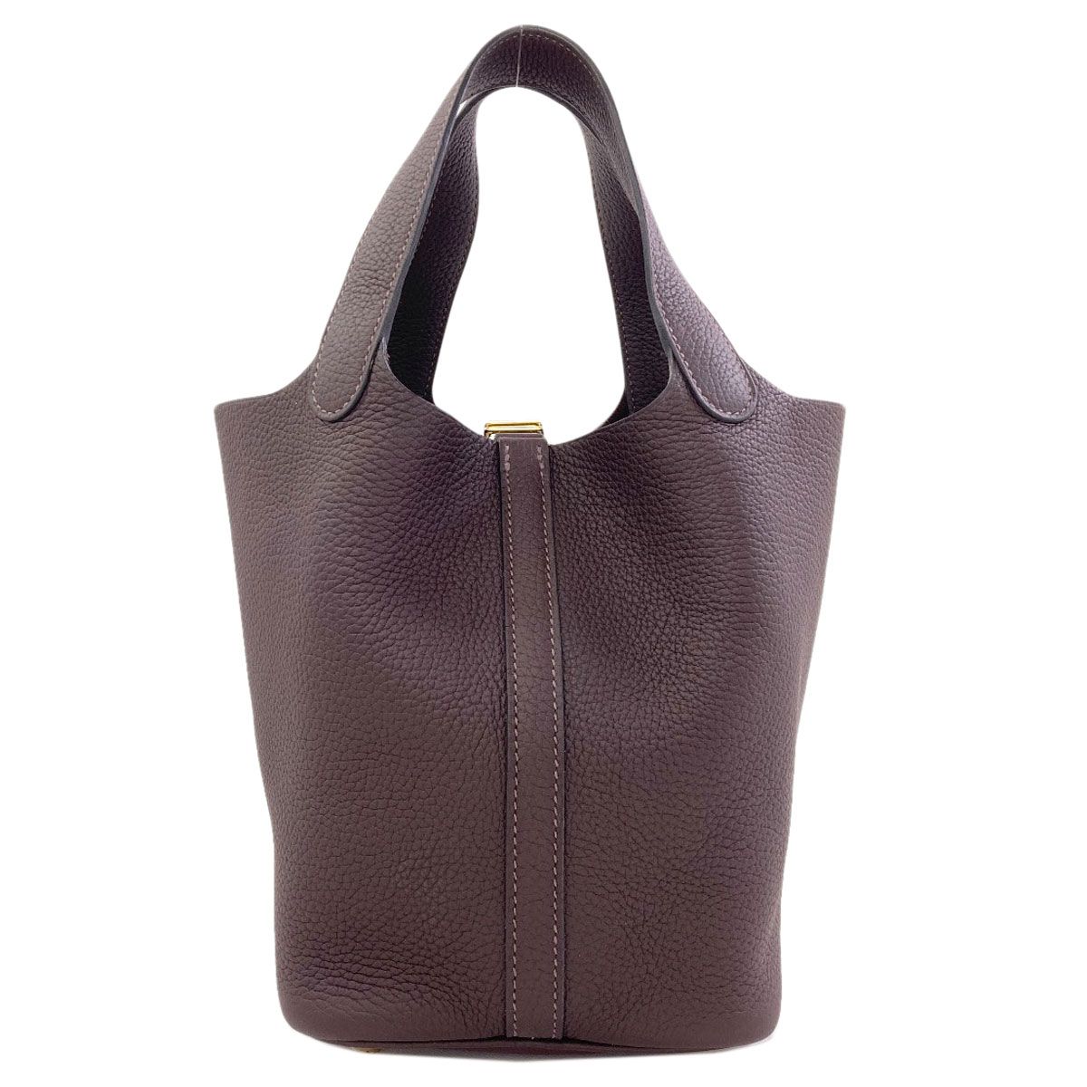 Hermes Picotin Lock PM Gold Handbag Taurillon — view 2