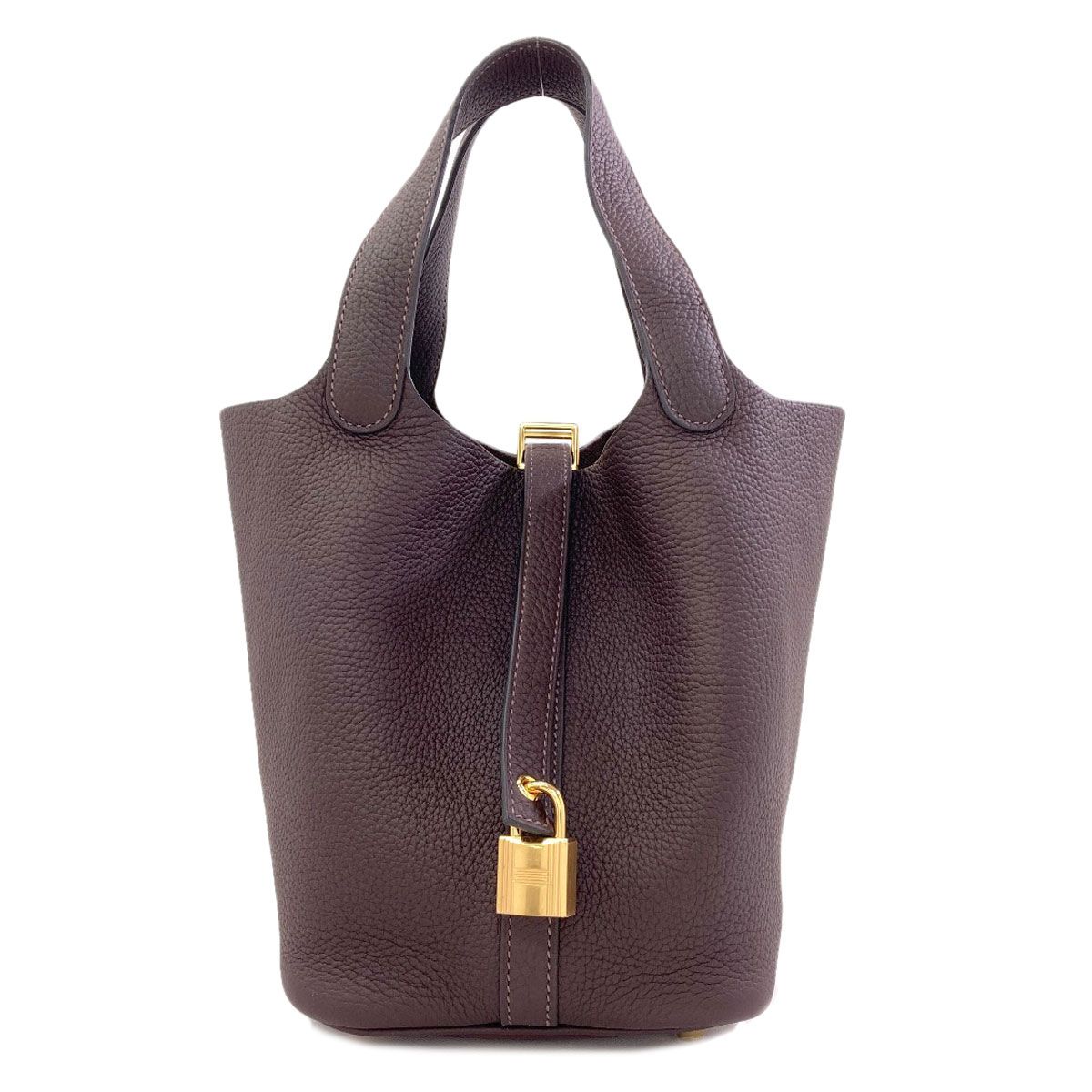 Hermes Picotin Lock PM Gold Handbag Taurillon