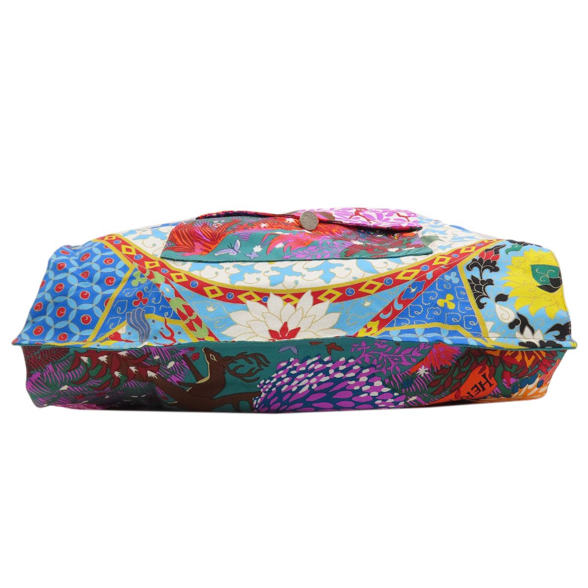 Hermes Petit H Eco Bag Handbag Silk — view 4