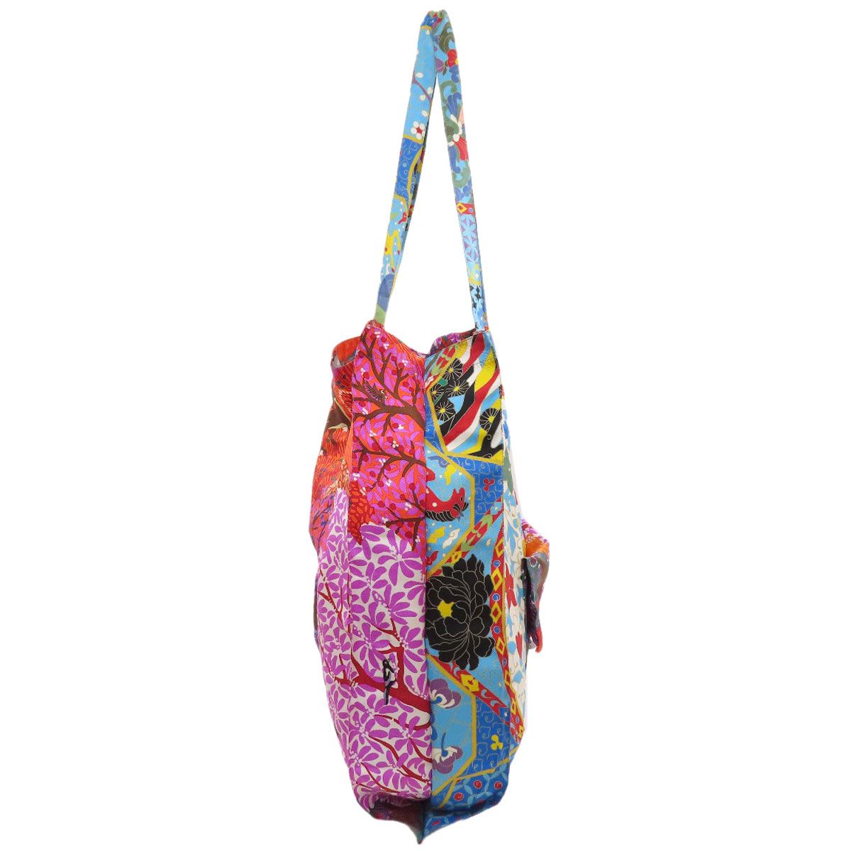 Hermes Petit H Eco Bag Handbag Silk — view 3