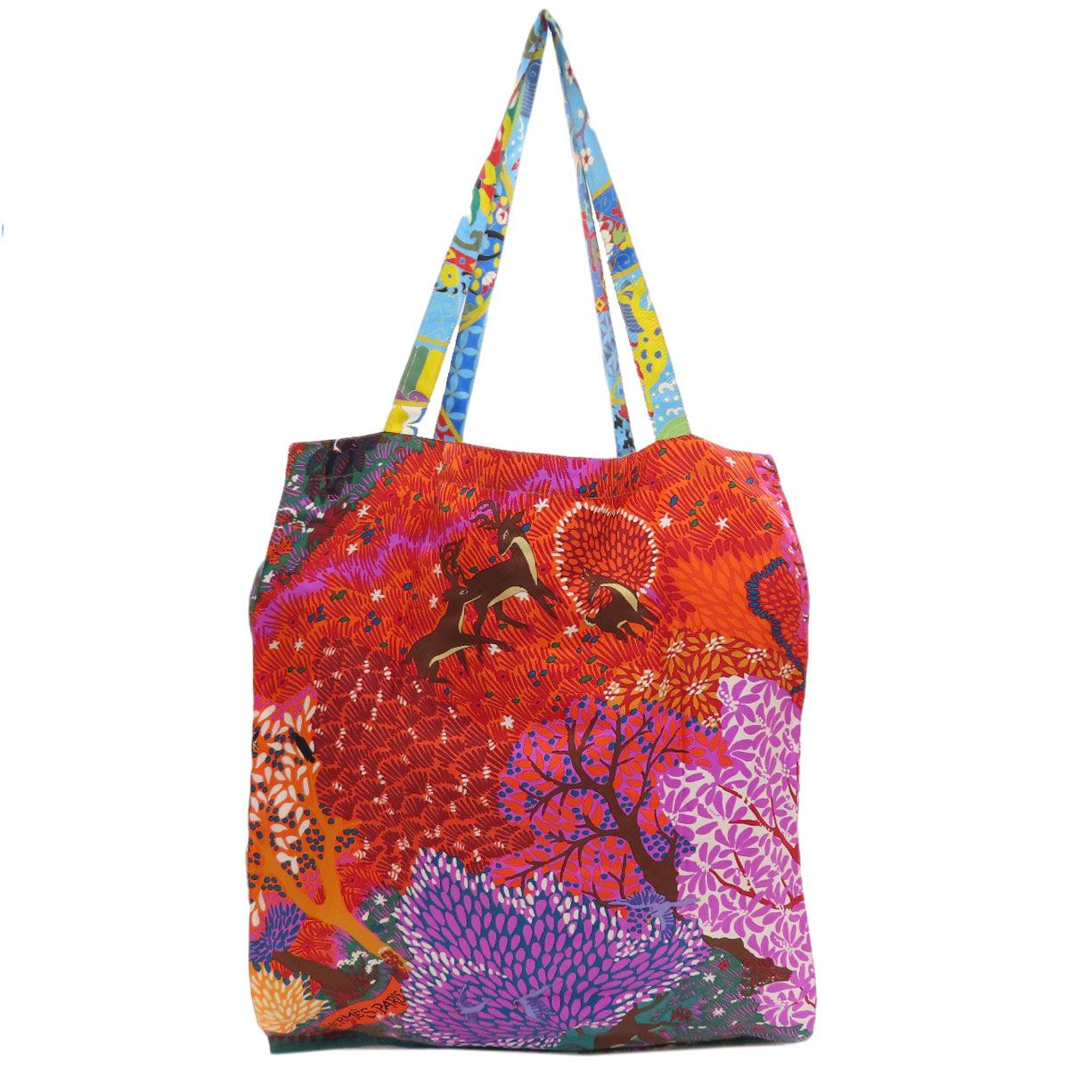 Hermes Petit H Eco Bag Handbag Silk — view 2