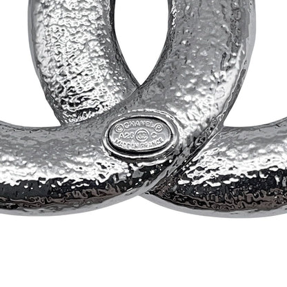 Chanel Brooch CC Logo Metal Rhinestone Enamel C Cahnel — view 6
