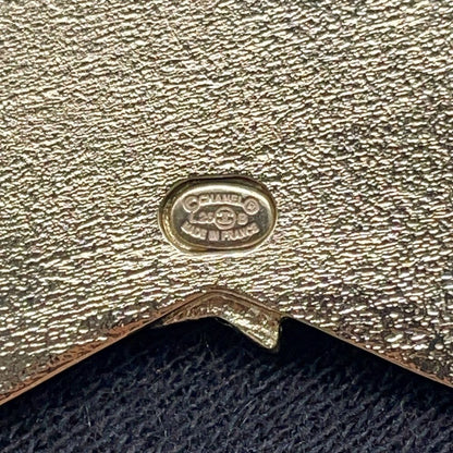 Chanel Brooch CC Logo No 5 Star Metal Rhinestone B Cahnel — view 7