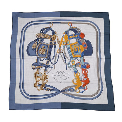 Hermes Shawl Carre 140 Geant Brides de Gala Applique Pique Scarf