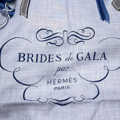 Hermes Shawl Carre 140 Geant Brides de Gala Applique Pique Scarf — view 3