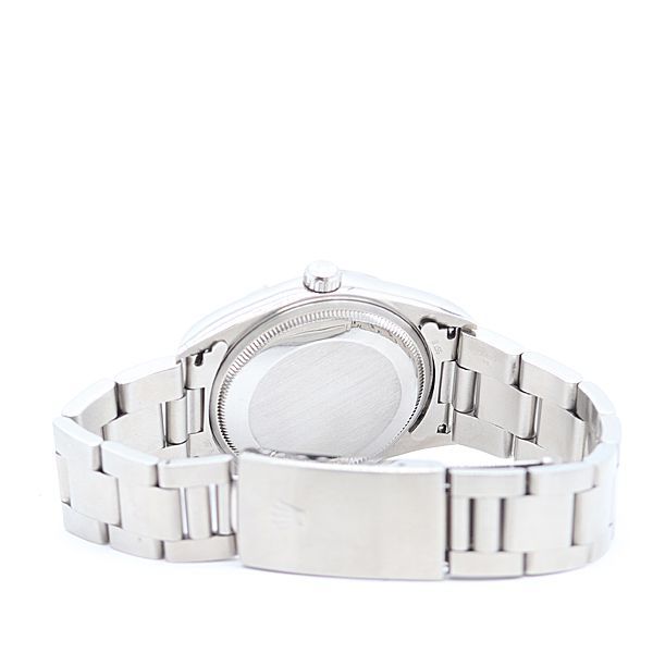 Rolex Air King SS Automatic Silver Dial Watch — view 4
