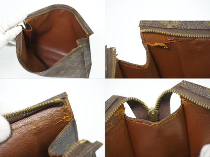 Louis Vuitton LV Poche Toilet 26 Monogram Pouch Clutch Brown — view 8