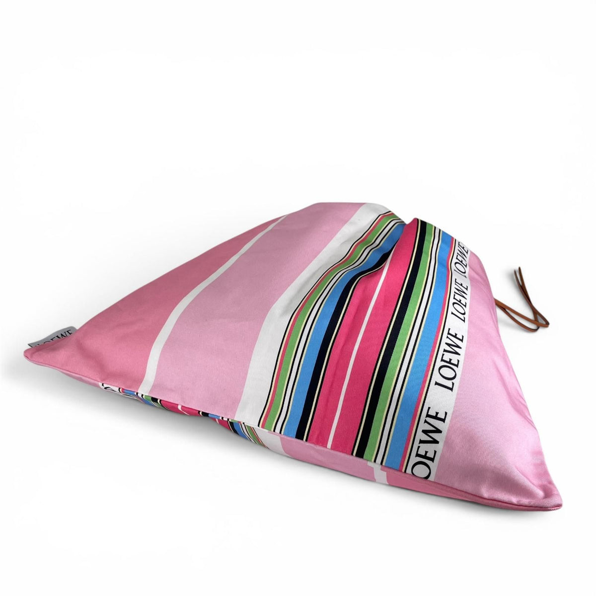 Loewe 329.51 Drawstring Pouch Striped Pattern Multicolor — view 5