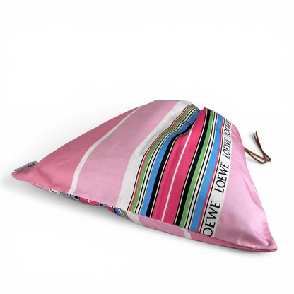 Loewe 329.51 Drawstring Pouch Striped Pattern Multicolor — view 5