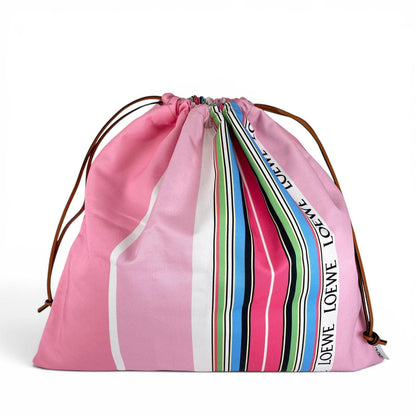 Loewe 329.51 Drawstring Pouch Striped Pattern Multicolor — view 2