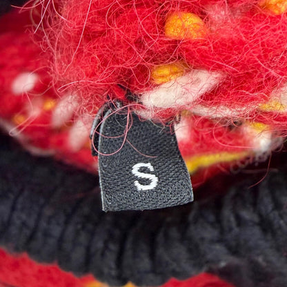 Moncler Grenoble Wool Logo Patch Nordic Long Sleeve Knit Sweater — view 7