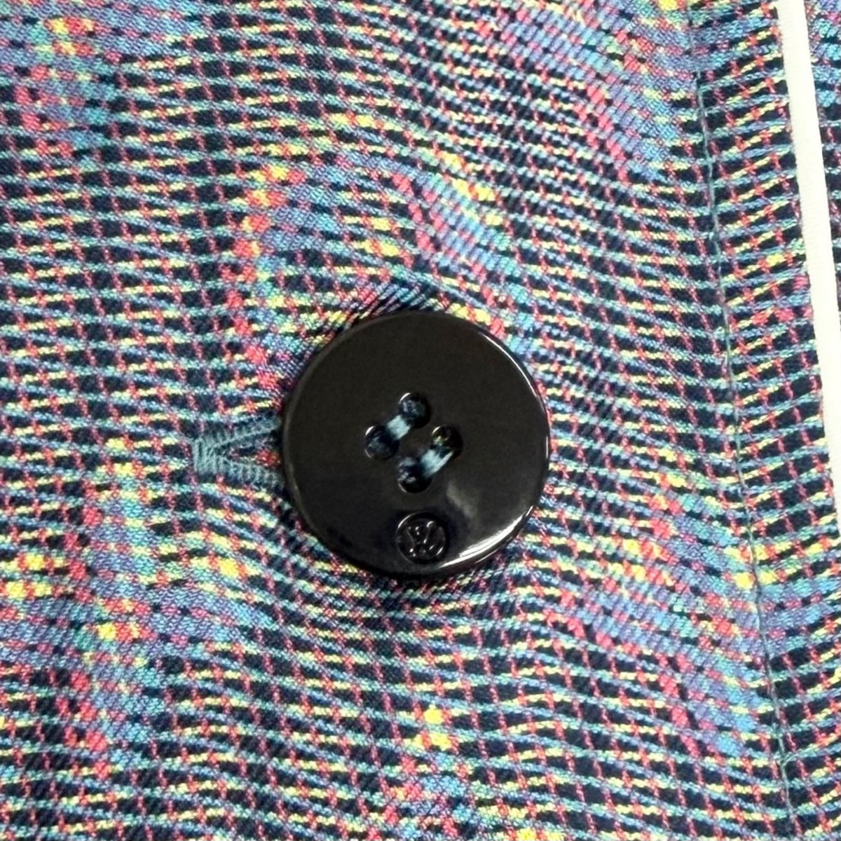 Louis Vuitton Silk 100% LV Buttoned 3D Monogram Print All Over Long Sleeve — view 6