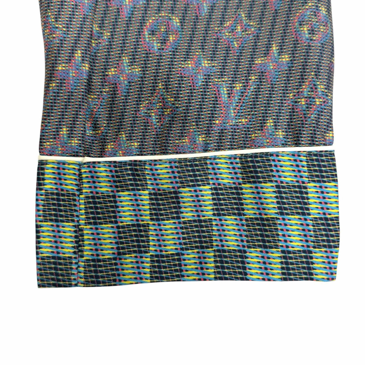 Louis Vuitton Silk 100% LV Buttoned 3D Monogram Print All Over Long Sleeve — view 5