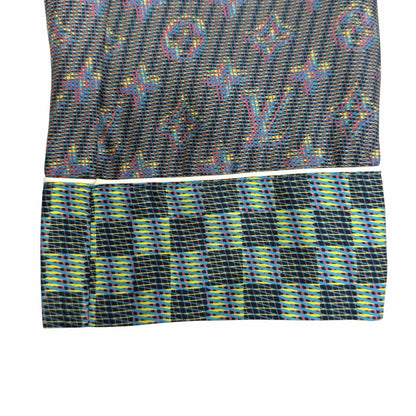 Louis Vuitton Silk 100% LV Buttoned 3D Monogram Print All Over Long Sleeve — view 5